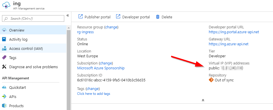 Azure API Management with public APIs on&nbsp;Kubernetes