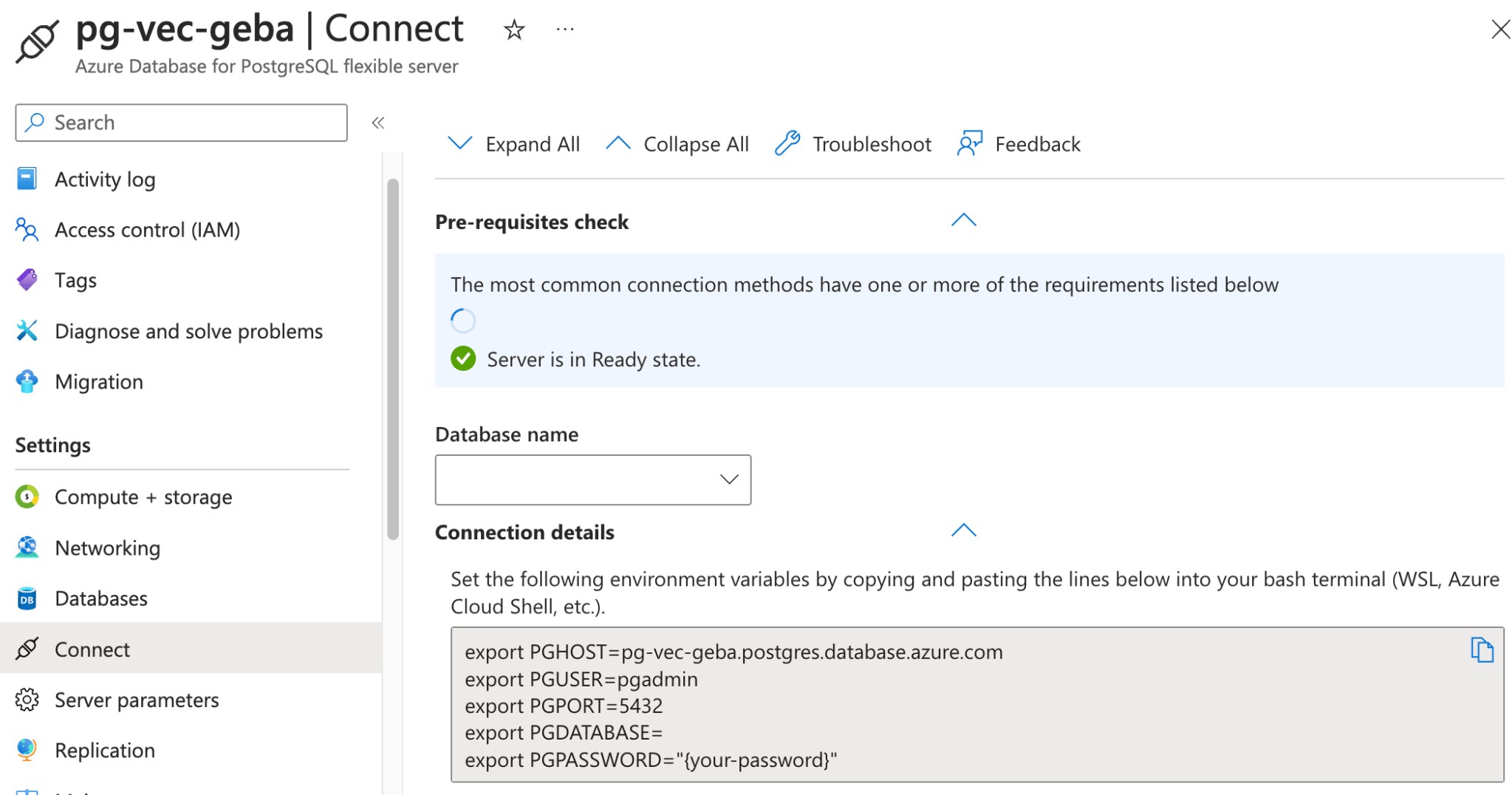Using Azure Database for PostgreSQL as a vector store – baeke.info
